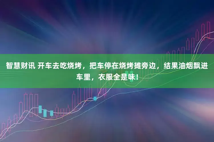 智慧财讯 开车去吃烧烤，把车停在烧烤摊旁边，结果油烟飘进车里，衣服全是味！